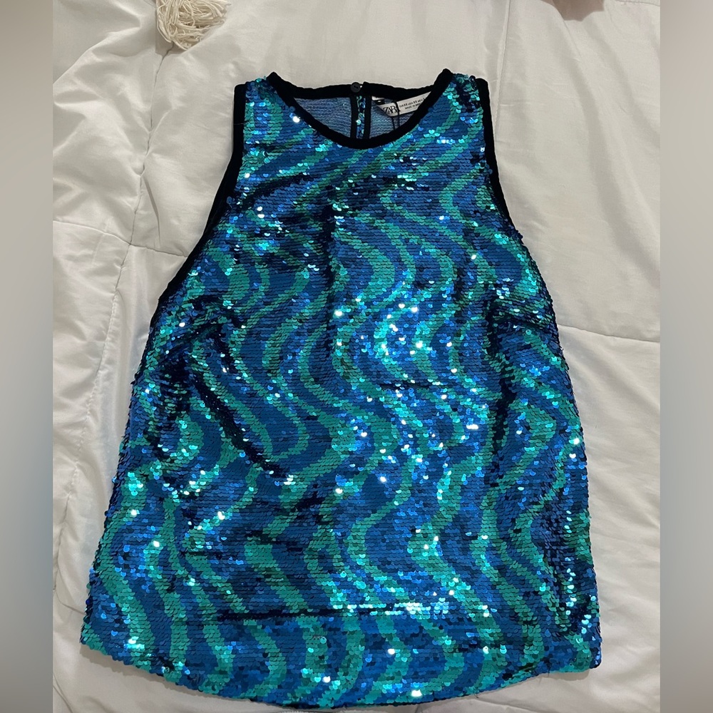 Sequins zara top